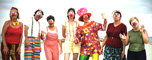Stage de Clowns sur la Plage