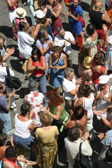 Foule du Plus Grand Eclat de Rire de France