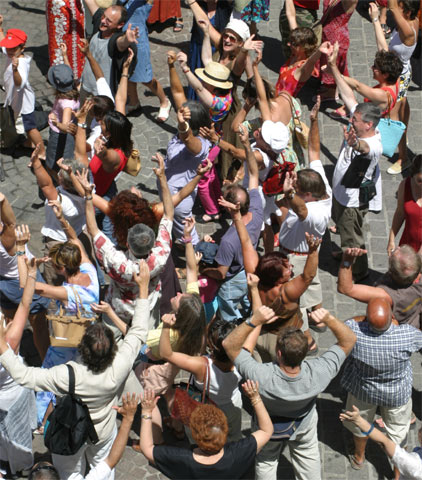 Foule du Plus Grand Eclat de Rire de France